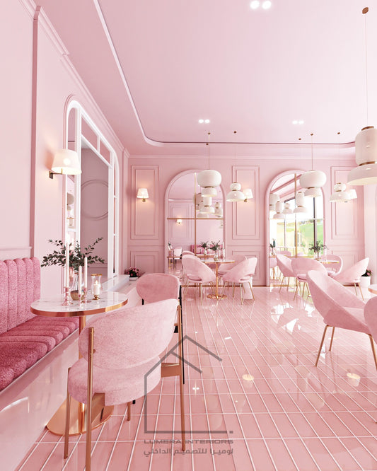 The Pink Restaurant design